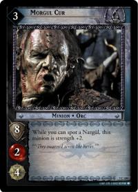 lotr tcg return of the king foils morgul cur foil