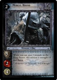 lotr tcg return of the king foils morgul hound