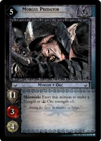 lotr tcg return of the king foils morgul predator foil