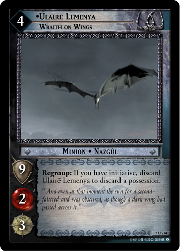 Ulaire Lemenya, Wraith on Wings (FOIL)