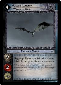 lotr tcg return of the king foils ulaire lemenya wraith on wings foil