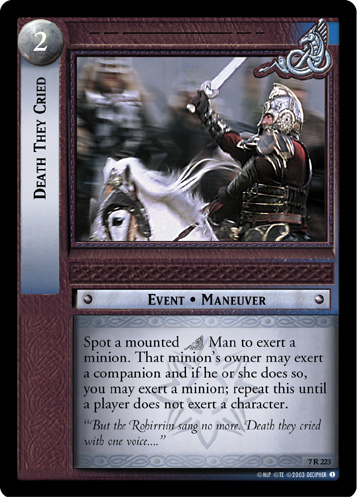 Death They Cried (FOIL)