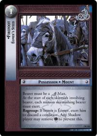 lotr tcg return of the king firefoot eomer s steed