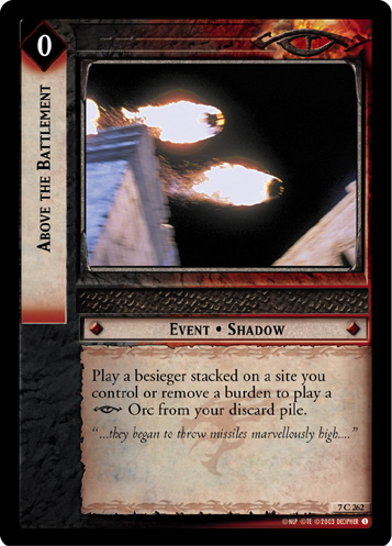 Above the Battlement (FOIL)