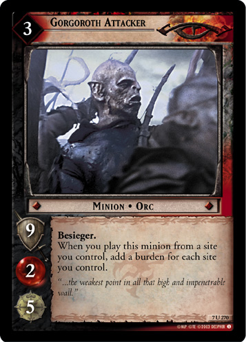 Gorgoroth Attacker (FOIL)