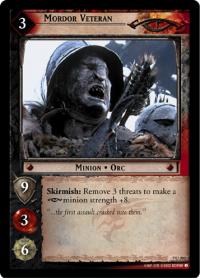 lotr tcg return of the king foils mordor veteran foil