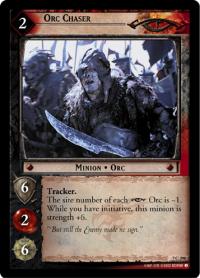 lotr tcg return of the king foils orc chaser foil