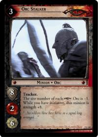 lotr tcg return of the king foils orc stalker foil