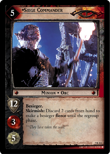 Siege Commander (FOIL)