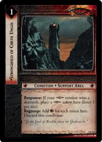 lotr tcg return of the king stronghold of cirith ungol