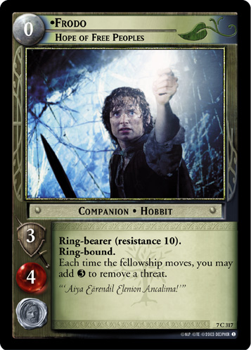 Frodo, Hope of Free Peoples (FOIL)