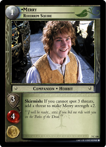 Merry, Rohirrim Squire (FOIL)