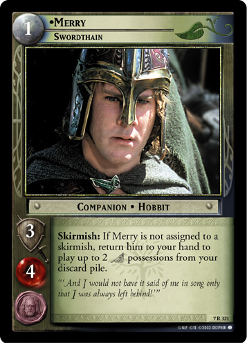 Merry, Swordthain