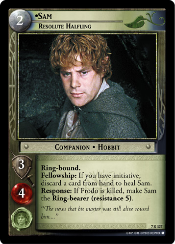 Sam, Resolute Halfling (FOIL)