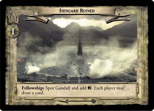 Isengard Ruined (FOIL)