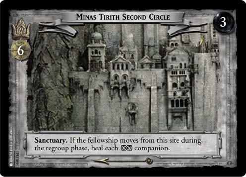 Minas Tirith Second Circle (FOIL)