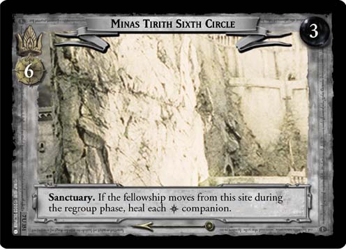 Minas Tirith Sixth Circle (FOIL)