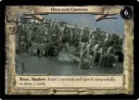 lotr tcg return of the king foils osgiliath crossing foil