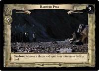 lotr tcg return of the king foils haunted pass foil