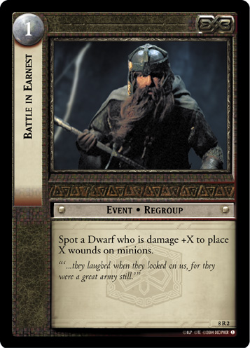 Battle in Earnest (FOIL)