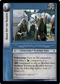 lotr tcg siege of gondor foils shake off the shadow foil