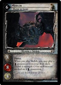 lotr tcg siege of gondor foils shelob eater of light foil