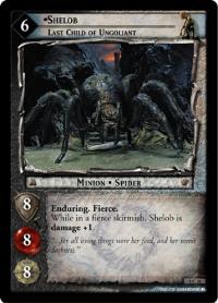 lotr tcg siege of gondor foils shelob last child of ungoliant foil