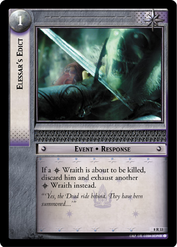 Elessar's Edict (FOIL)