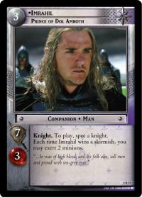 lotr tcg siege of gondor imrahil prince of dol amroth