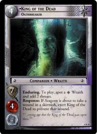 lotr tcg siege of gondor foils king of the dead oathbreaker foil