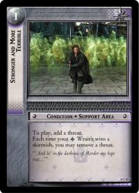 lotr tcg siege of gondor foils stronger and more terrible foil