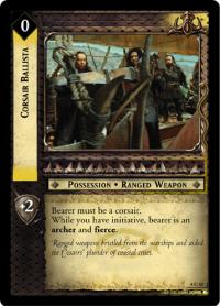 lotr tcg siege of gondor foils corsair ballista foil