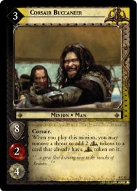 lotr tcg siege of gondor foils corsair buccaneer foil