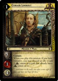 lotr tcg siege of gondor foils corsair lookout foil