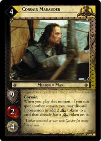 lotr tcg siege of gondor foils corsair marauder foil