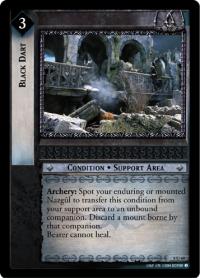 lotr tcg siege of gondor foils black dart foil