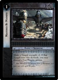 lotr tcg siege of gondor foils mastered by madness foil