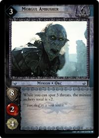 lotr tcg siege of gondor foils morgul ambusher foil