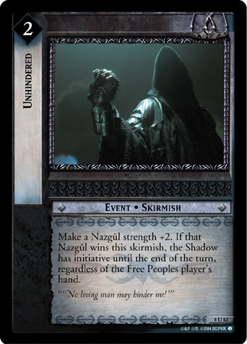 Unhindered (FOIL)