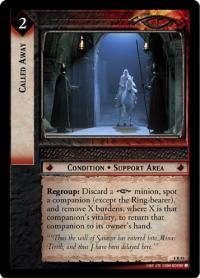 lotr tcg siege of gondor called away