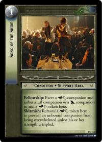 lotr tcg siege of gondor foils song of the shire foil