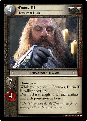 Durin III, Dwarven Lord