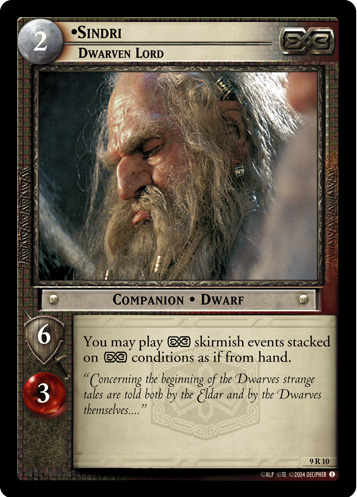 Sindri, Dwarven Lord