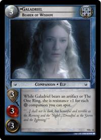 lotr tcg reflections galadriel bearer of wisdom