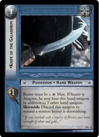 lotr tcg reflections knife of the galadhrim