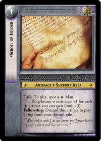 lotr tcg reflections scroll of isildur