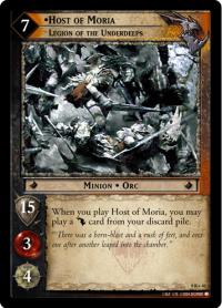 lotr tcg reflections host of moria legion of the underdeeps