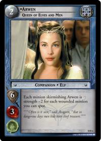 lotr tcg mount doom arwen queen of elves and men