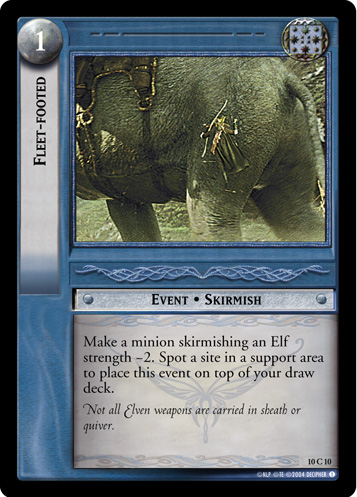 Fleet-footed (FOIL)