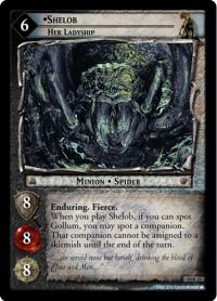 lotr tcg mount doom shelob her ladyship